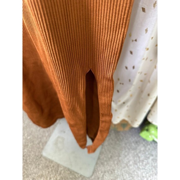 NWT Victoria's Secret PINK x Chloe Halle Stretch Ribbed Bodycon Midi Dress XXL - Picture 3 of 8